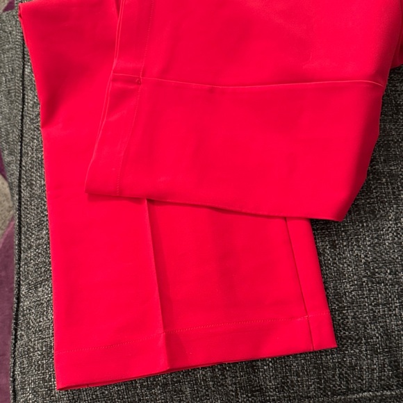 Chic Pink Palazzo High-Rise Wide leg Trousers - Picture 11 of 11